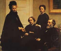 The Dubourg Family, Henri Fantin-Latour